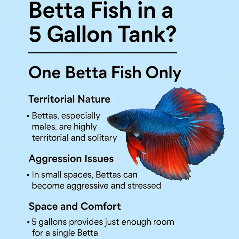 How Many Betta Fish in a 5 Gallon Tank